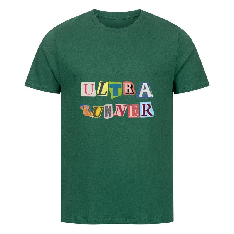 Ultra Runner Cutout Letters - Bio Premium T-Shirt