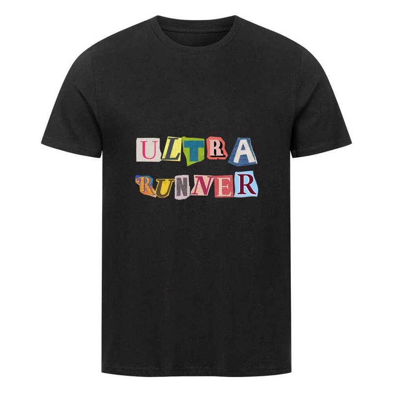 Ultra Runner Cutout Letters - Bio Premium T-Shirt