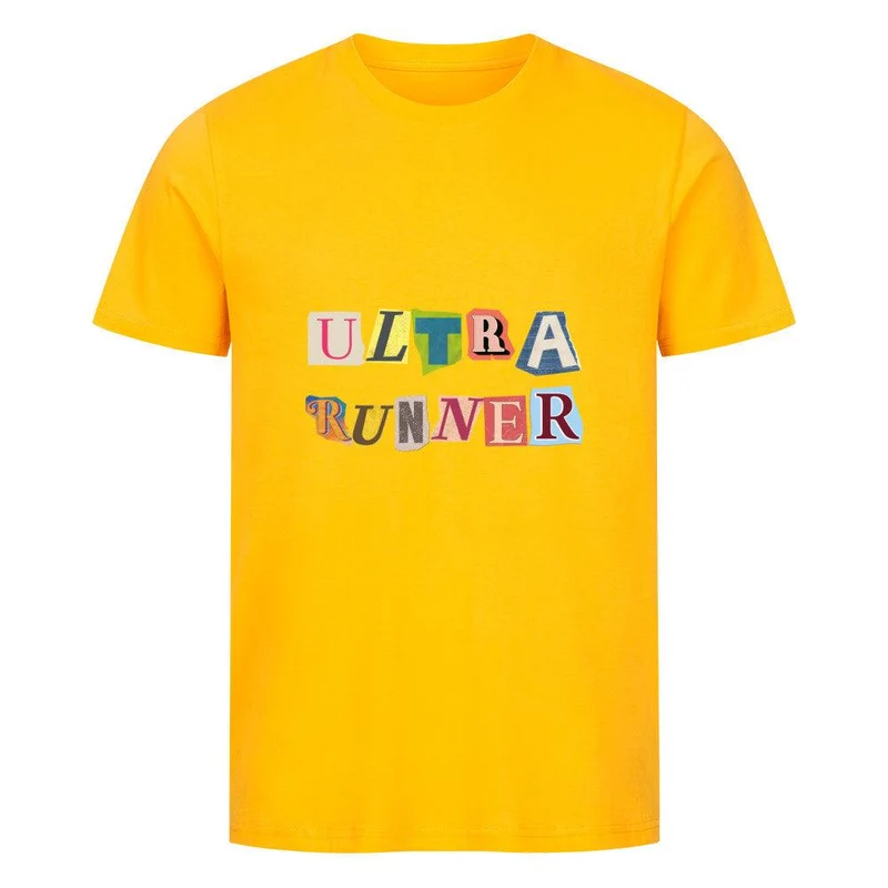 Ultra Runner Cutout Letters - Bio Premium T-Shirt