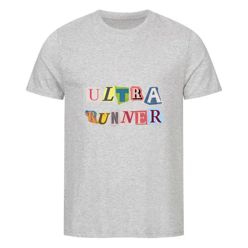 Ultra Runner Cutout Letters - Bio Premium T-Shirt