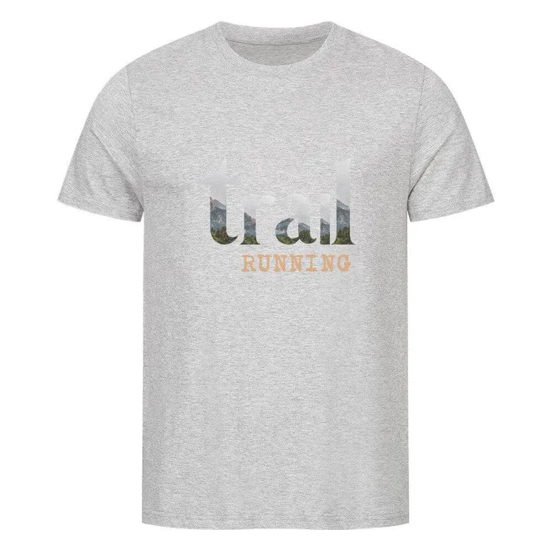 trail running Cutout Letters - Bio Premium T-Shirt