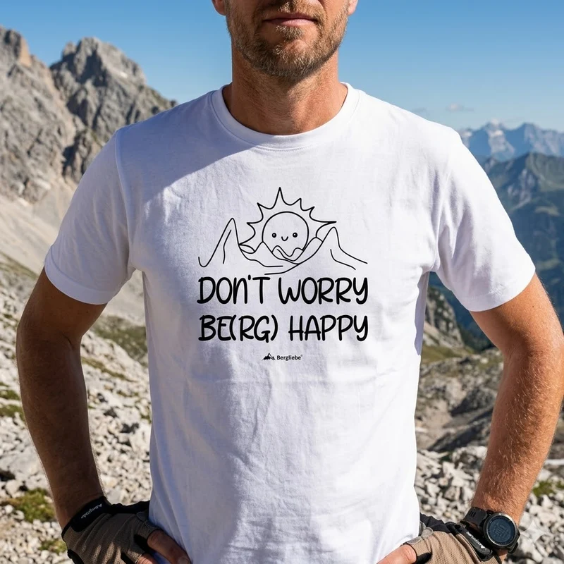 Bergliebe® Berg Happy Unisex Premium Organic T-Shirt