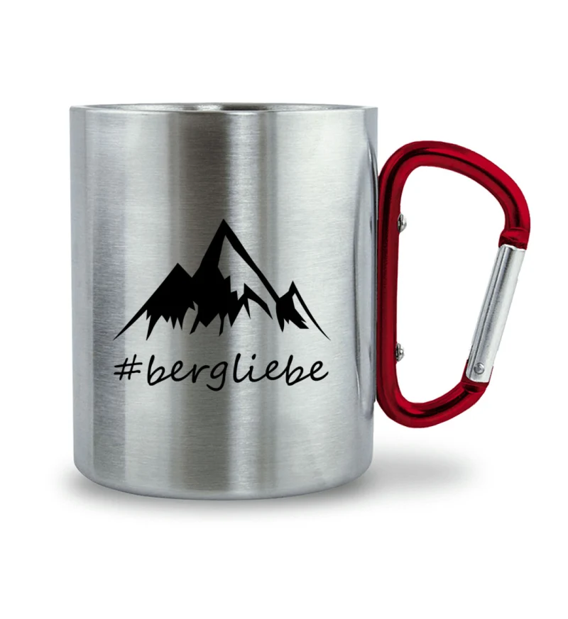Bergliebe® - Edelstahl Karabiner Tasse