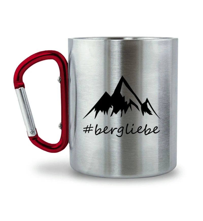 Bergliebe® - Edelstahl Karabiner Tasse