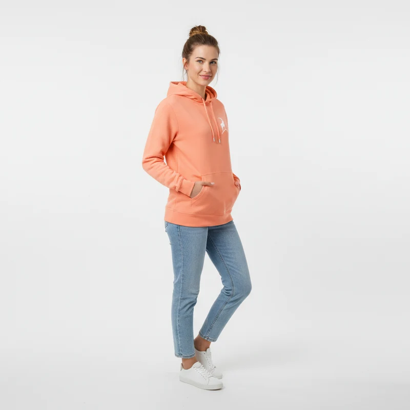 Steinbock Peach Edition - Unisex Premium Organic Hoodie