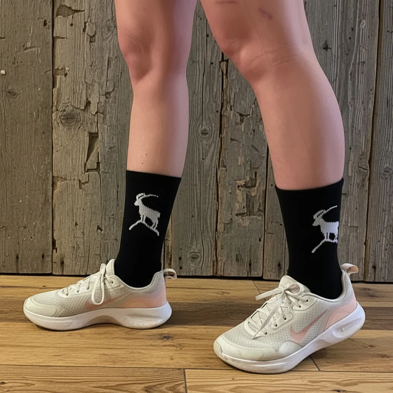 Bergliebe® Unisex Socken - Steinbock Black