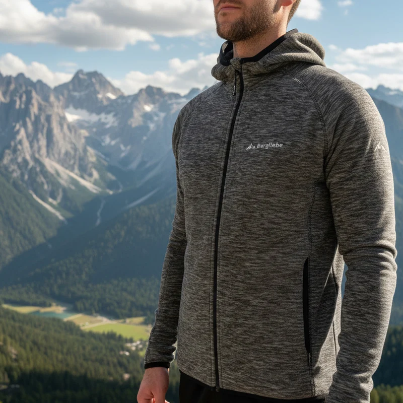 Bergliebe® Herren Microfleece Jacke