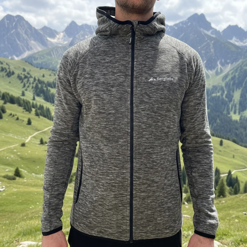 Bergliebe® Herren Microfleece Jacke