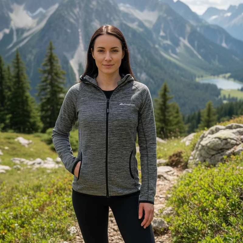 Bergliebe® Damen Microfleece Jacke