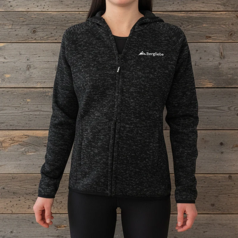 Bergliebe® Damen Knitfleece Jacke
