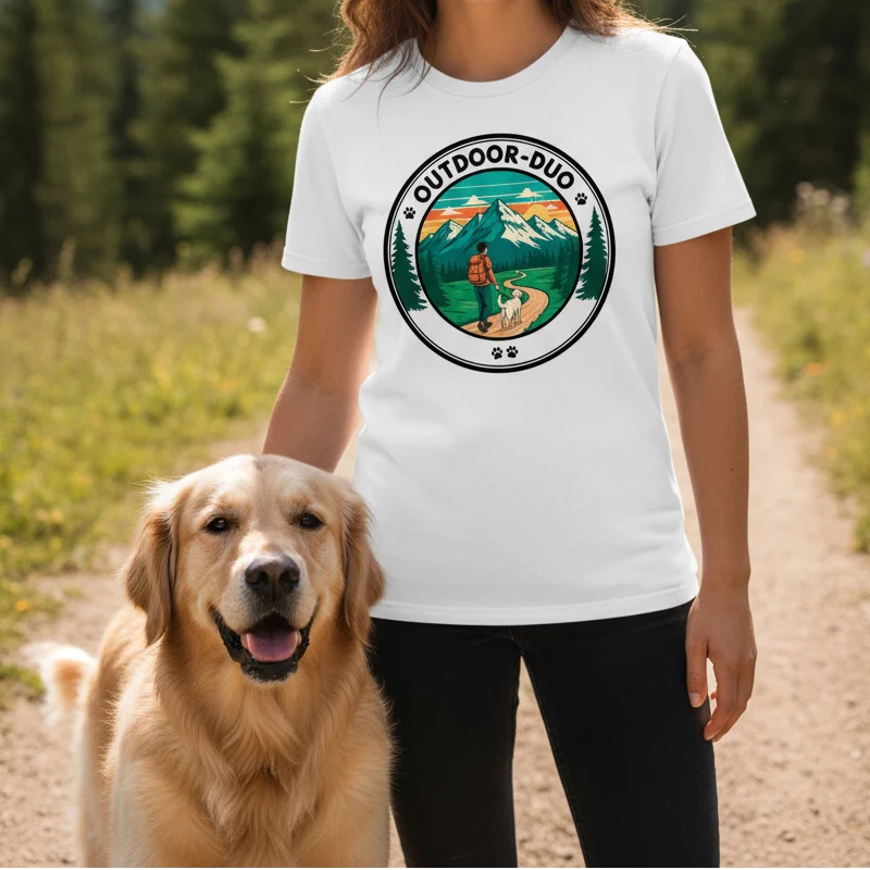 Bergliebe® Outdoor Duo Unisex Premium Organic T-Shirt