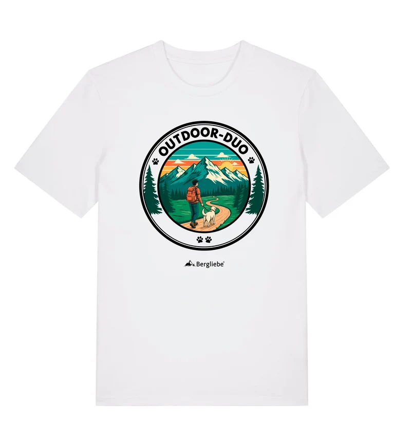Bergliebe® Outdoor Duo Unisex Premium Organic T-Shirt