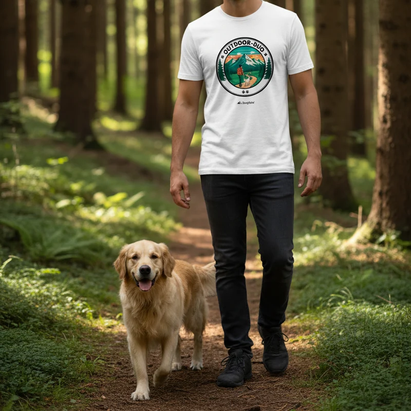 Bergliebe® Outdoor Duo Unisex Premium Organic T-Shirt