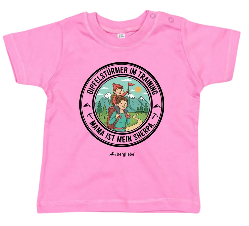 Bergliebe® Mama Sherpa Baby T-Shirt