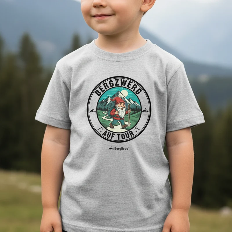 Bergliebe® Bergzwerg Kinder T-Shirt