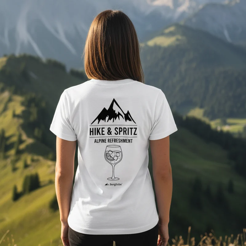 Bergliebe® HIKE & SPRITZ Unisex Premium Organic T-Shirt