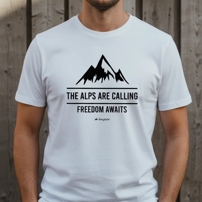 Bergliebe® ALPS ARE CALLING Unisex Premium Organic T-Shirt