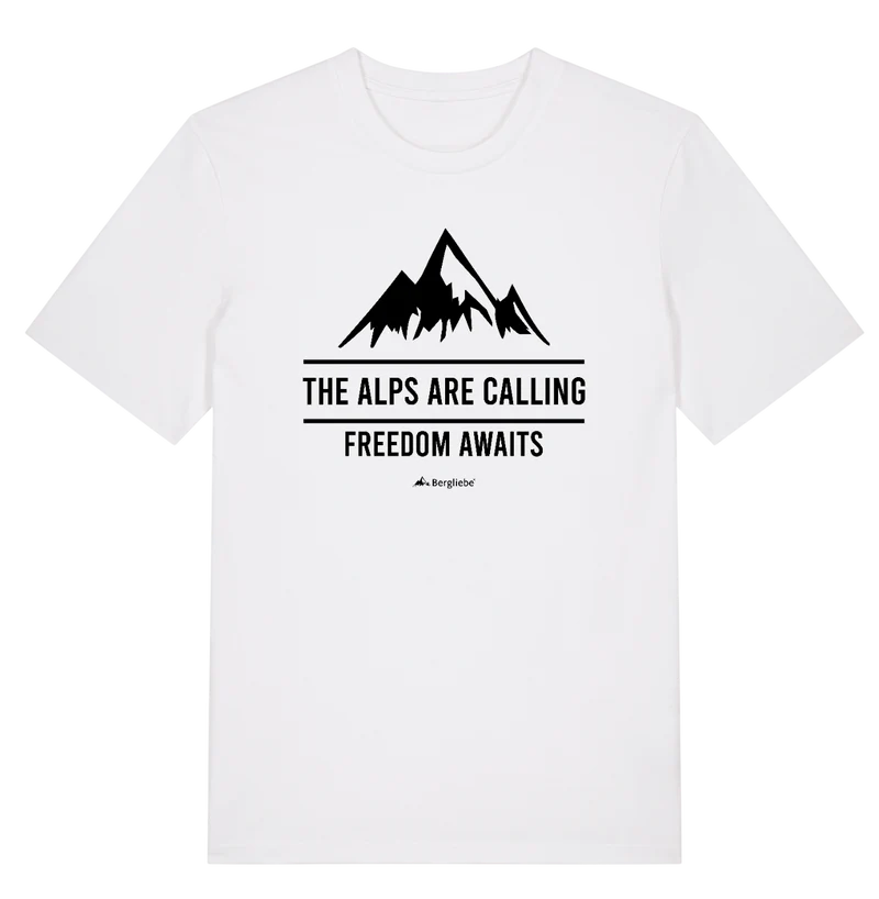 Bergliebe® ALPS ARE CALLING Unisex Premium Organic T-Shirt