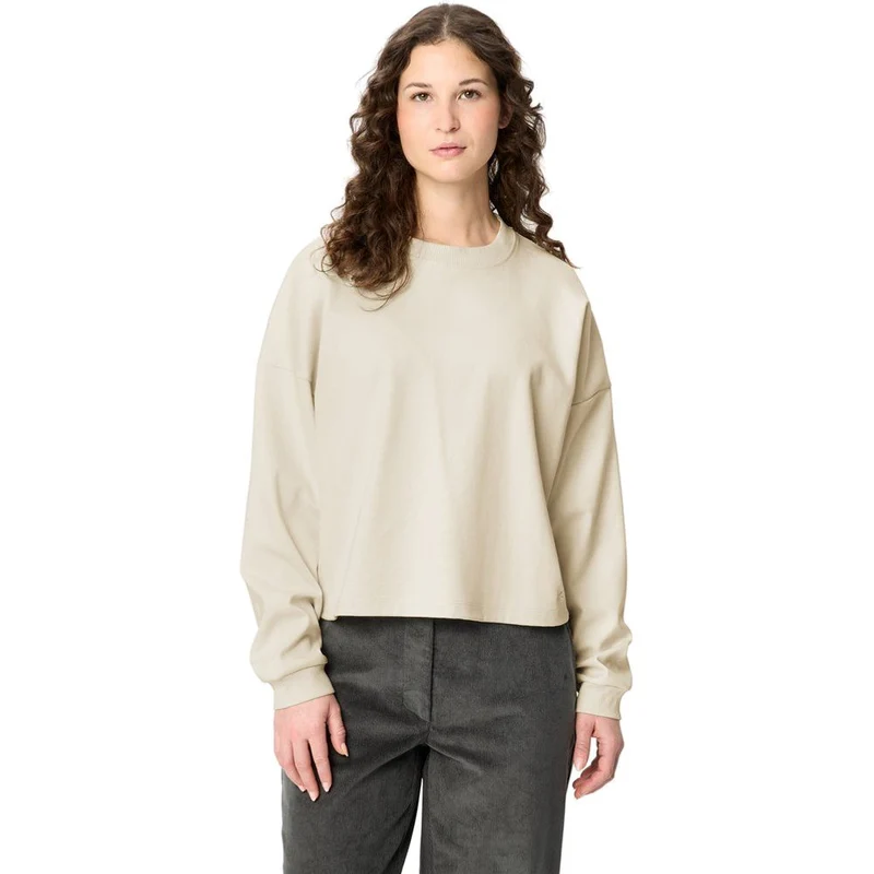 Vaude Wo Najun LS Shirt Damen Langarmshirt ecru-uni