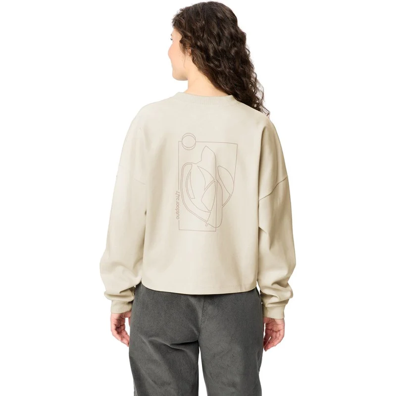 Vaude Wo Najun LS Shirt Damen Langarmshirt ecru-uni