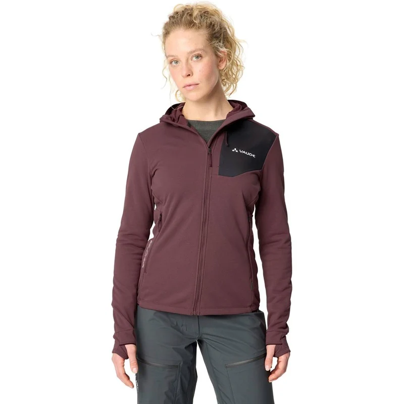 Vaude Monviso Fleece Jacket III Damen Fleecejacke ruby-dusk