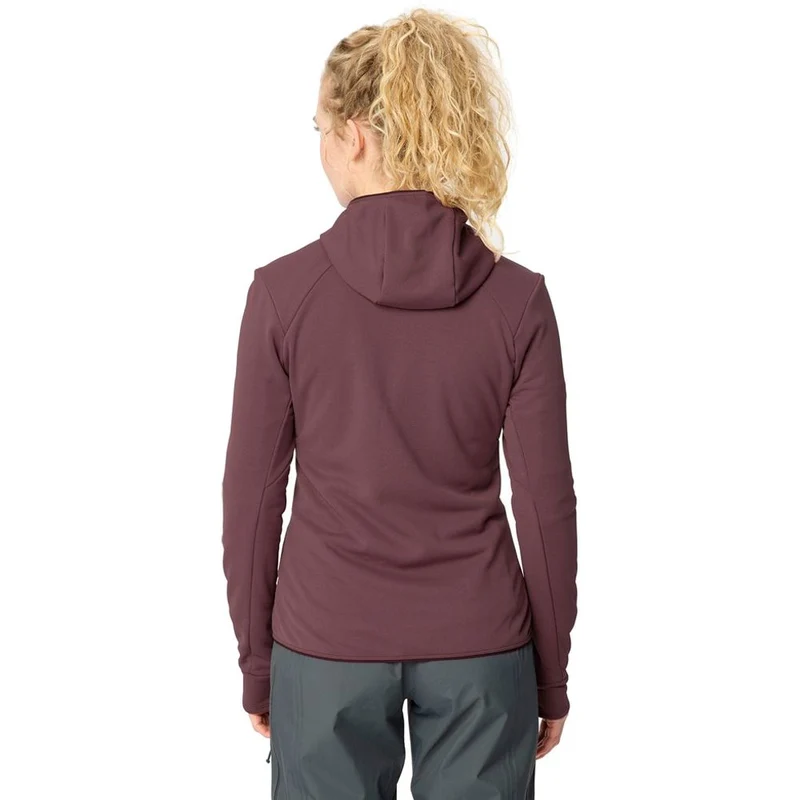 Vaude Monviso Fleece Jacket III Damen Fleecejacke ruby-dusk