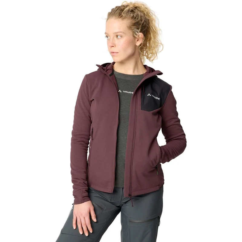 Vaude Monviso Fleece Jacket III Damen Fleecejacke ruby-dusk