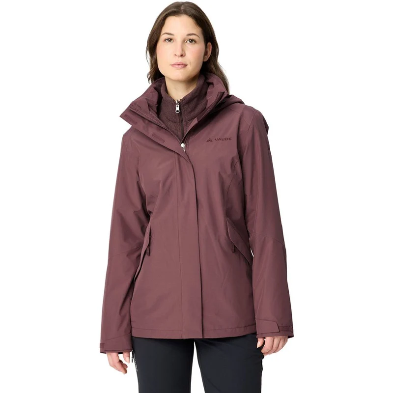 Vaude Wo Rosemoor 3in1 Jacket II Damen Doppeljacke 3-in-1-Jacke ruby-dusk