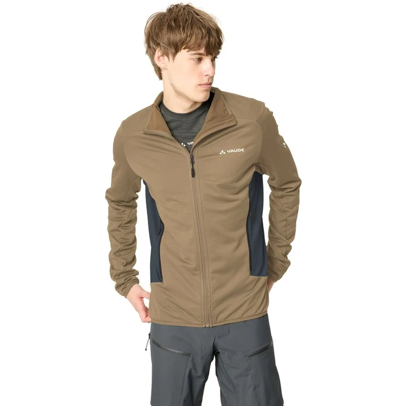 Vaude Me Monviso Fleece Fz Jacket II Herren Fleecejacke oat