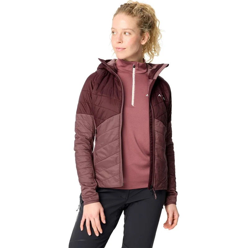 Vaude Sesvenna Jacket IV Damen Isolationsjacke ruby-dusk