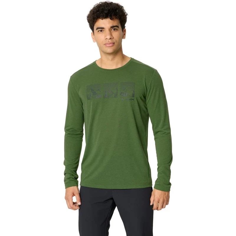 Vaude Me Rosemoor LS T-Shirt III Herren Langarmshirt thyme