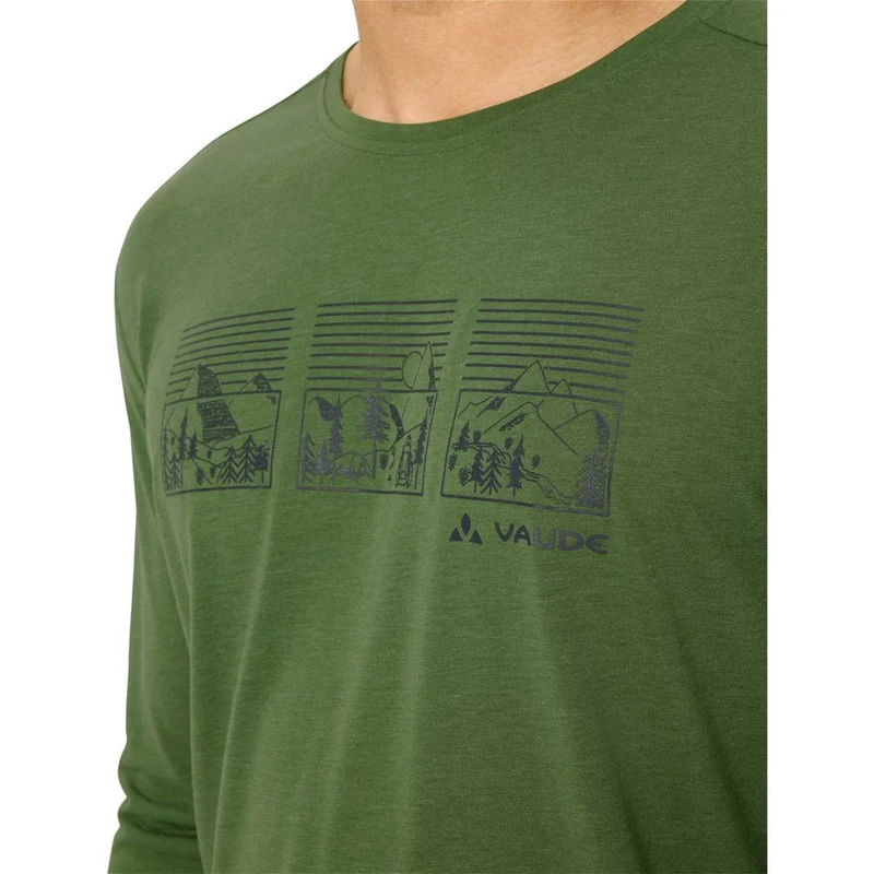 Vaude Me Rosemoor LS T-Shirt III Herren Langarmshirt thyme