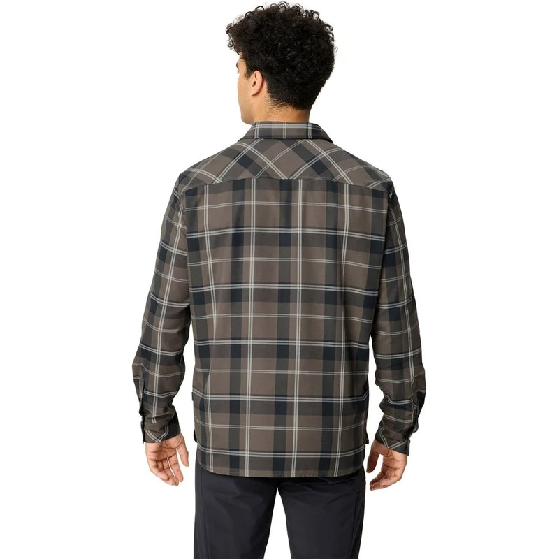 Vaude Me Neshan LS Shirt IV Herren Flanellhemd deer-brown