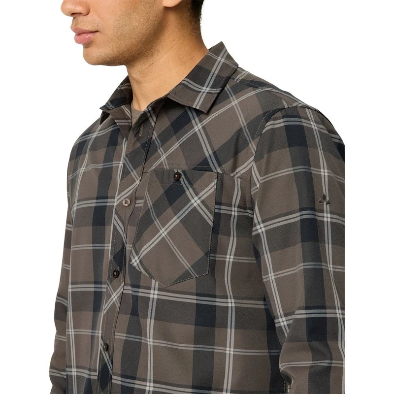 Vaude Me Neshan LS Shirt IV Herren Flanellhemd deer-brown
