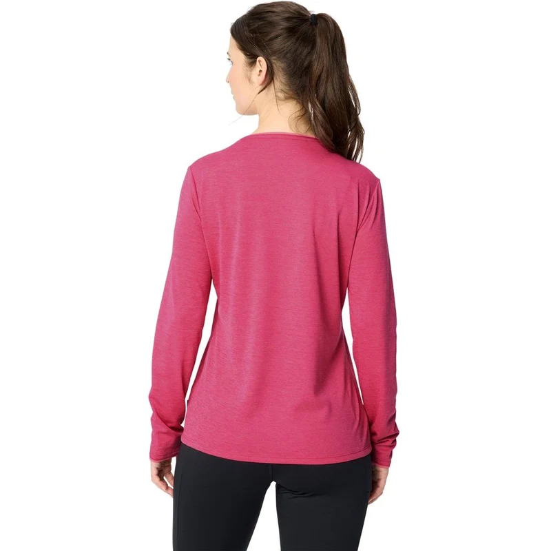 Vaude Wo Essential LS T-Shirt Damen Langarmshirt hibiscus-pink