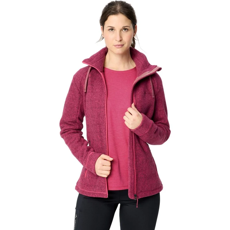 Vaude Wo Essential LS T-Shirt Damen Langarmshirt hibiscus-pink