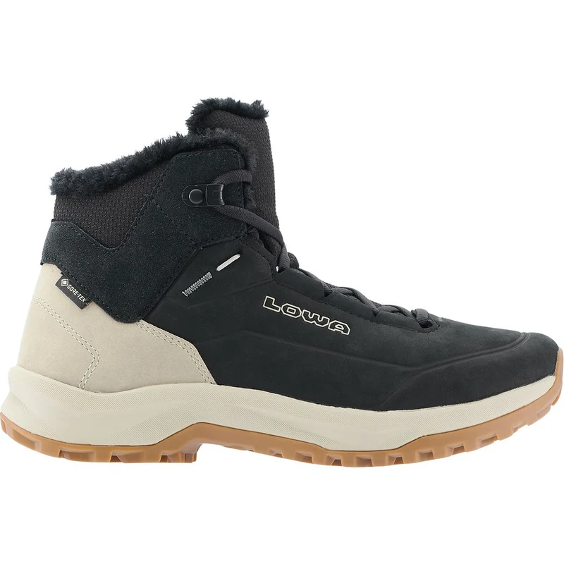 Lowa Kaloya Winter GTX Mid Ws Damen Outdoorstiefel schwarz/dune