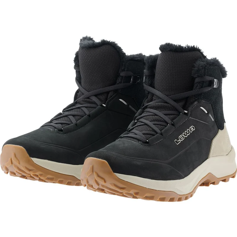 Lowa Kaloya Winter GTX Mid Ws Damen Outdoorstiefel schwarz/dune