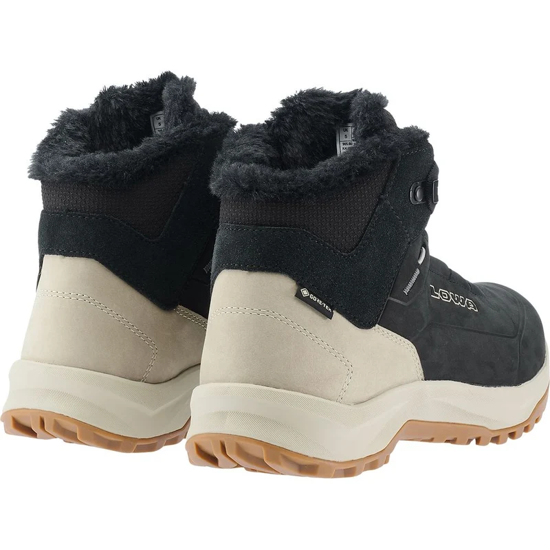 Lowa Kaloya Winter GTX Mid Ws Damen Outdoorstiefel schwarz/dune