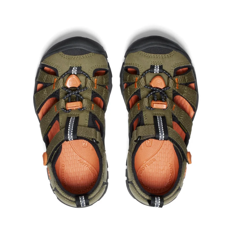 Seacamp II CNX Sandale für kleine Kids | Dark Olive/Gold Flame