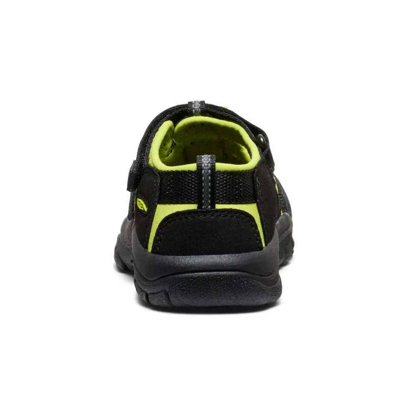 Newport H2 Sandale für kleine Kids | Black/Lime Green