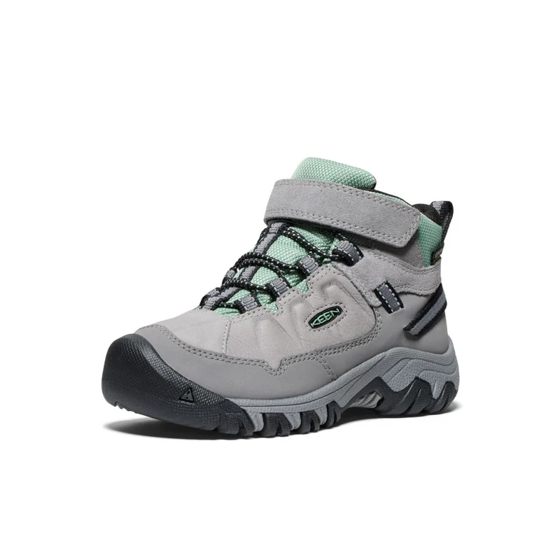 Targhee IV Wasserdichte Wanderstiefel für kleine Kids | Alloy/Granite Green