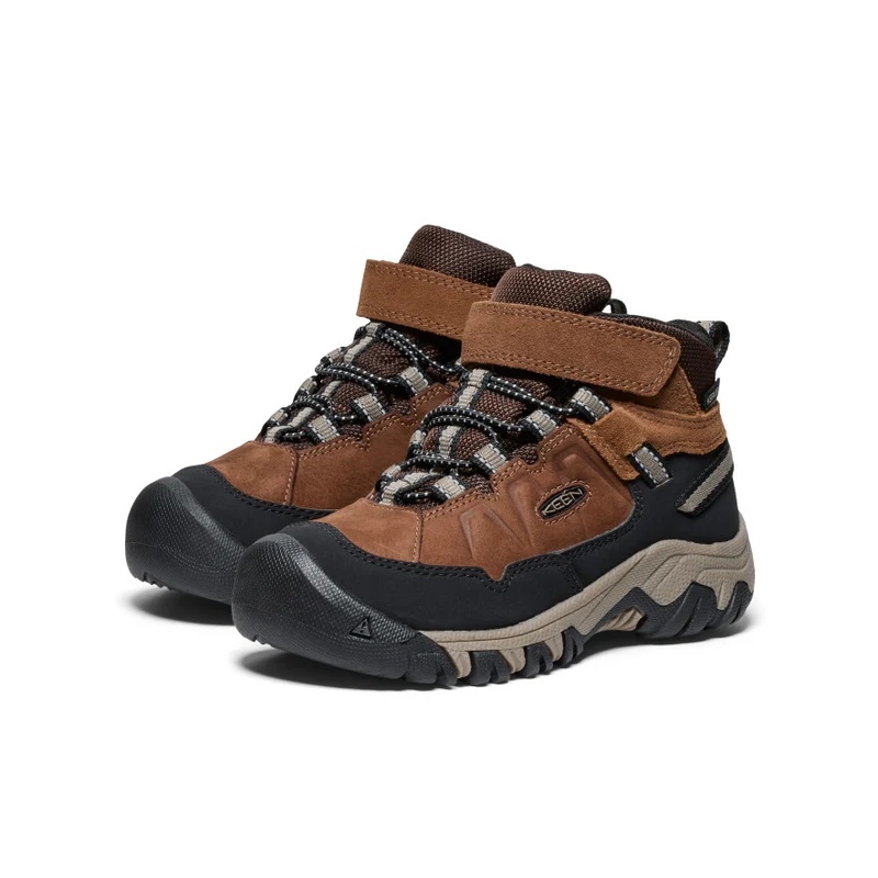 Targhee IV Wasserdichte Wanderstiefel für kleine Kids | Bison/Brindle
