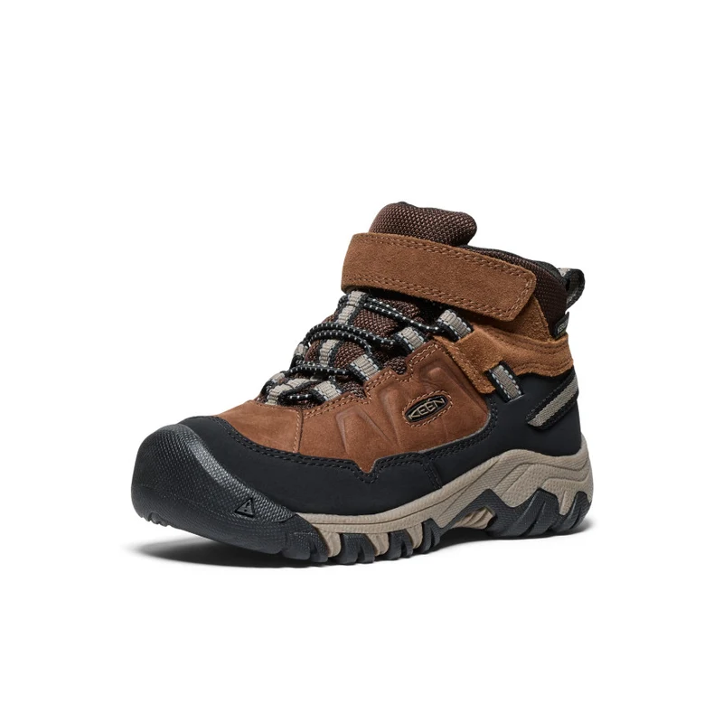 Targhee IV Wasserdichte Wanderstiefel für kleine Kids | Bison/Brindle