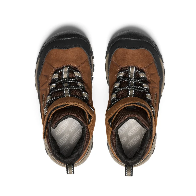 Targhee IV Wasserdichte Wanderstiefel für kleine Kids | Bison/Brindle
