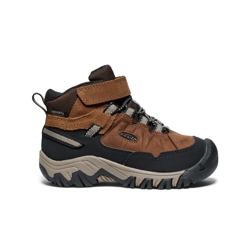 Targhee IV Wasserdichte Wanderstiefel für kleine Kids | Bison/Brindle