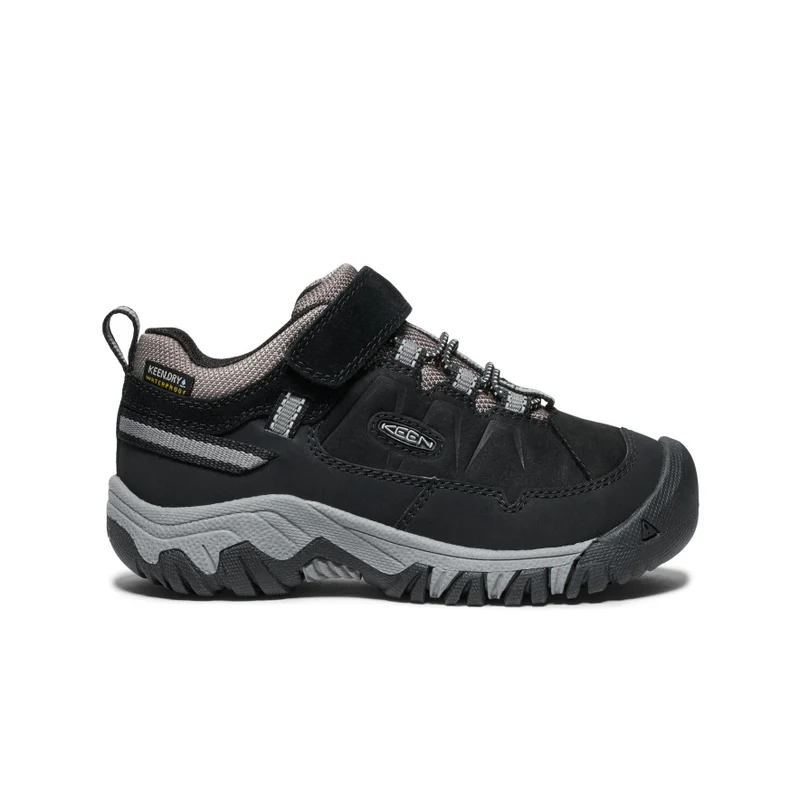 Targhee IV Wasserdichte Wanderschuhe für kleine Kids | Black/Steel Grey
