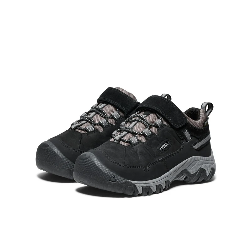 Targhee IV Wasserdichte Wanderschuhe für kleine Kids | Black/Steel Grey