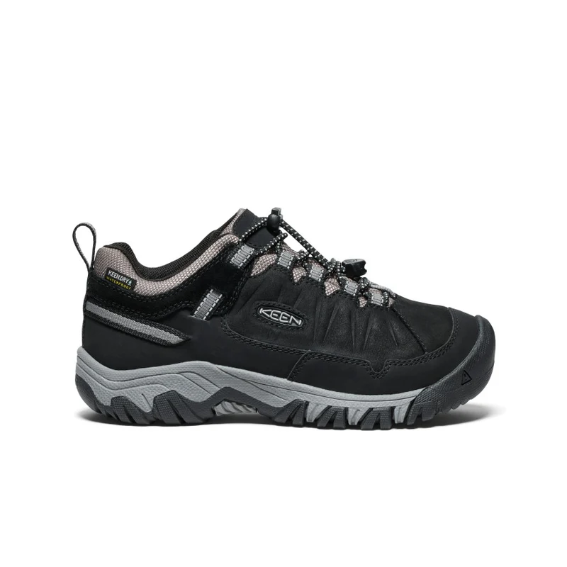 Targhee IV Wasserdichte Wanderschuhe für große Kids | Black/Steel Grey