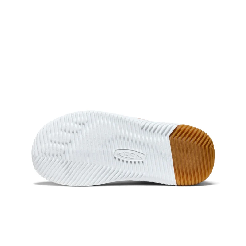 KNX Leder Sneaker für große Kids | Gold Flame/Star White